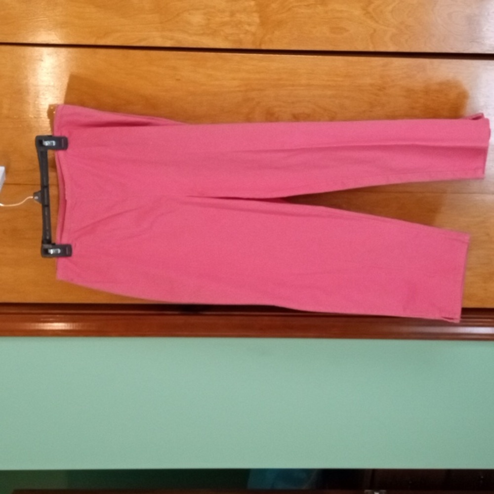 Peach capris